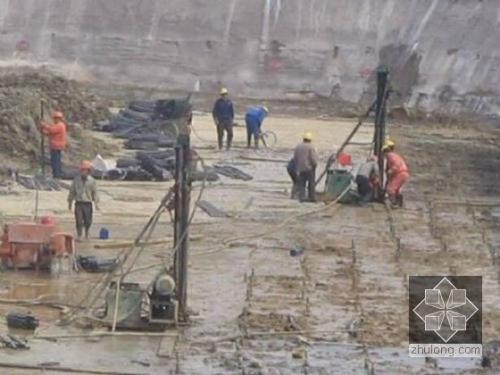 兴仁我公司承建北京房山区水池地基注浆加固工程